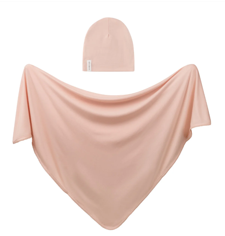 Model Swaddle +Beanie Set In Gift Box