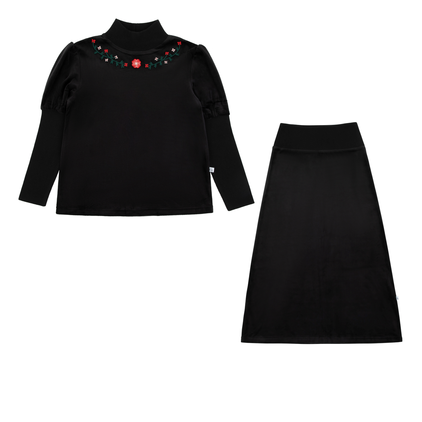 Embroidered Shabbos Teen Set