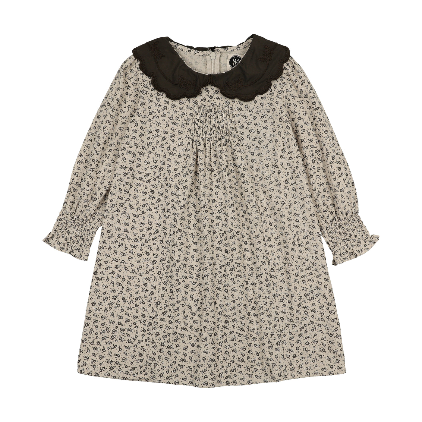 Eyelet Smocked Dress