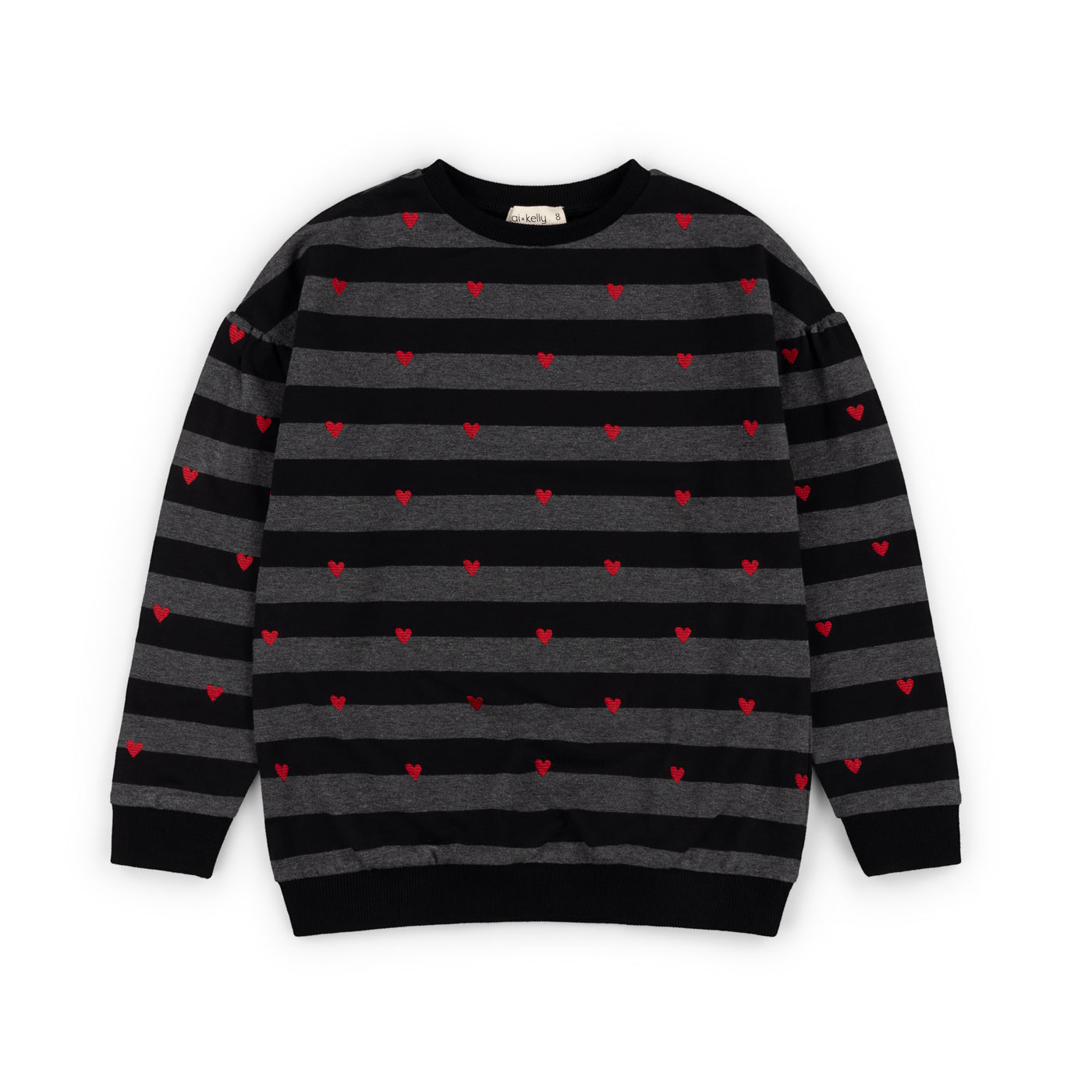 Striped Sweatshirt-Girl