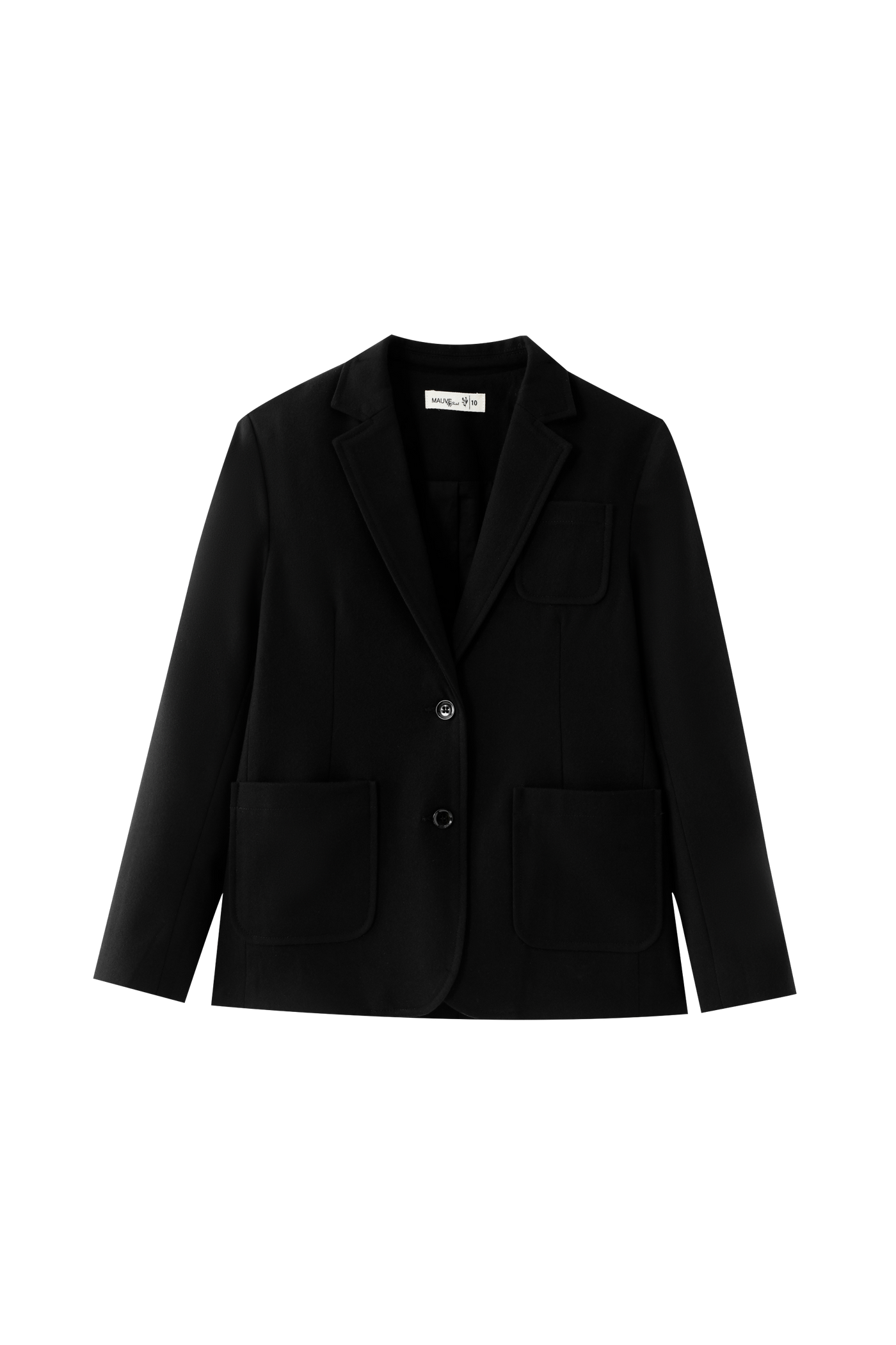 Classic Wool Blazer With Pockets