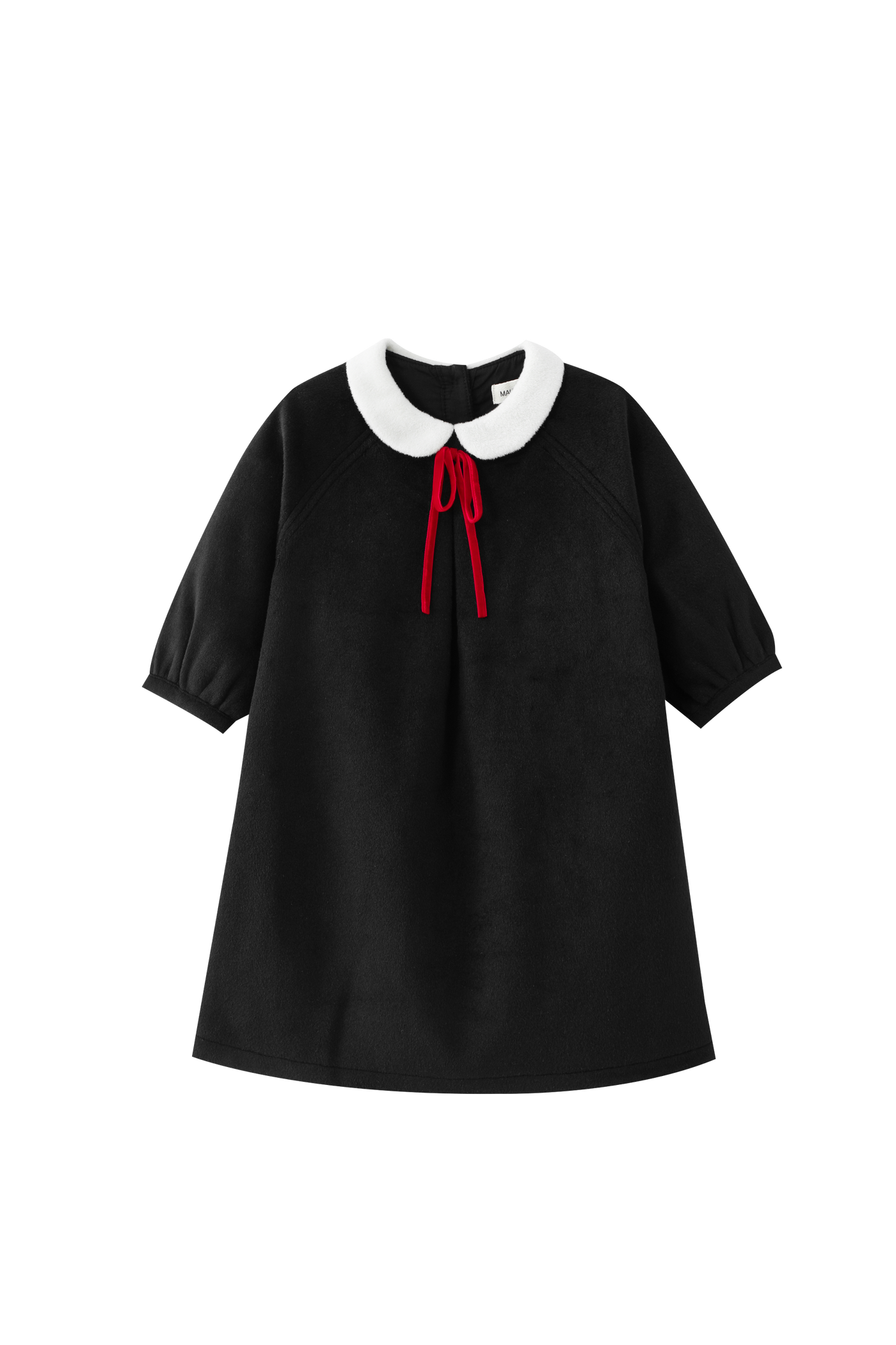 Peter Pan Collared Velvet Dress