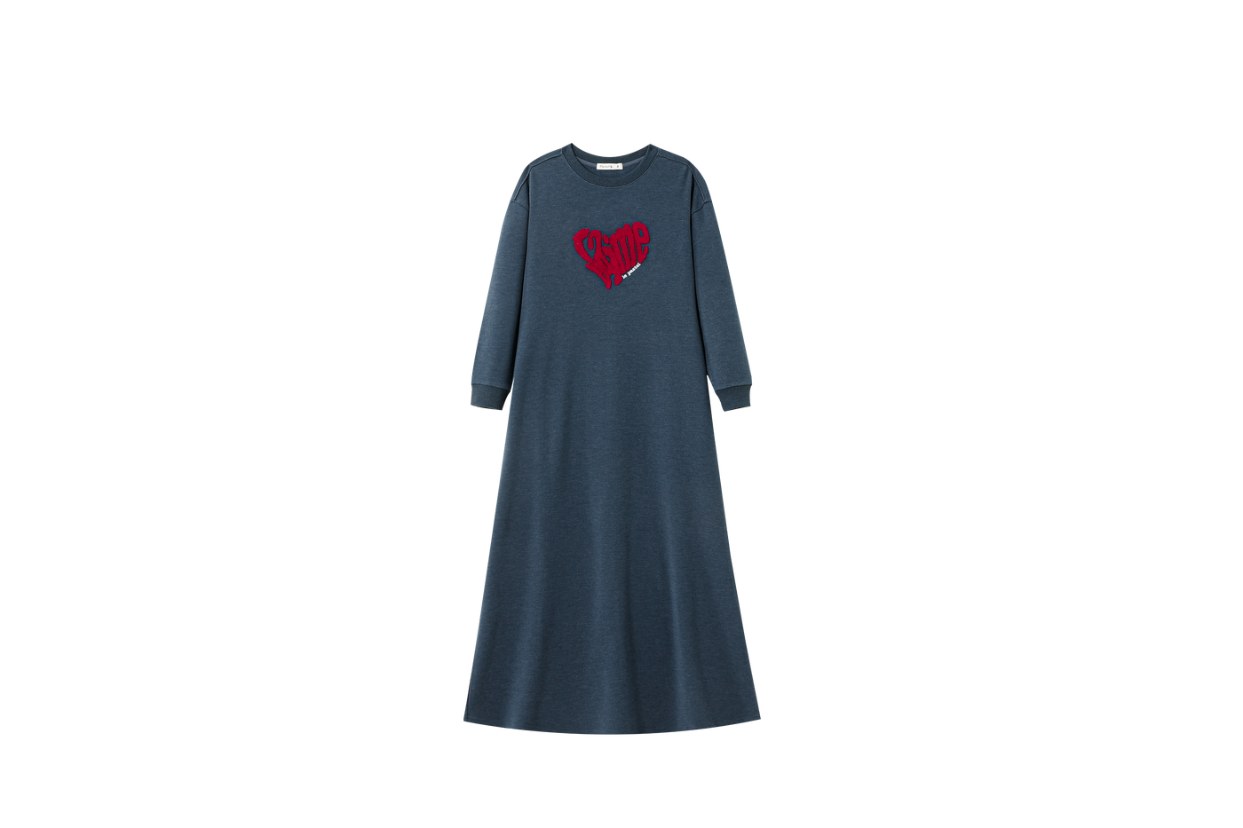 Jaime Le Velour Nightgown w/ Pastel Emblem