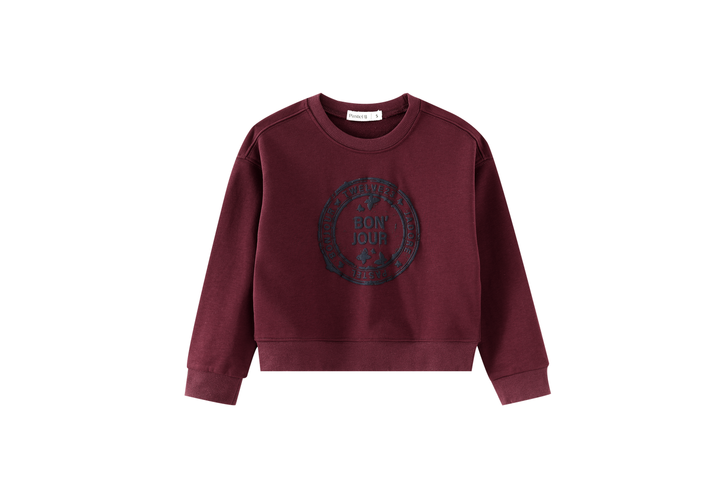 Bonlour Icon Sweatshirt - BURGUNDY