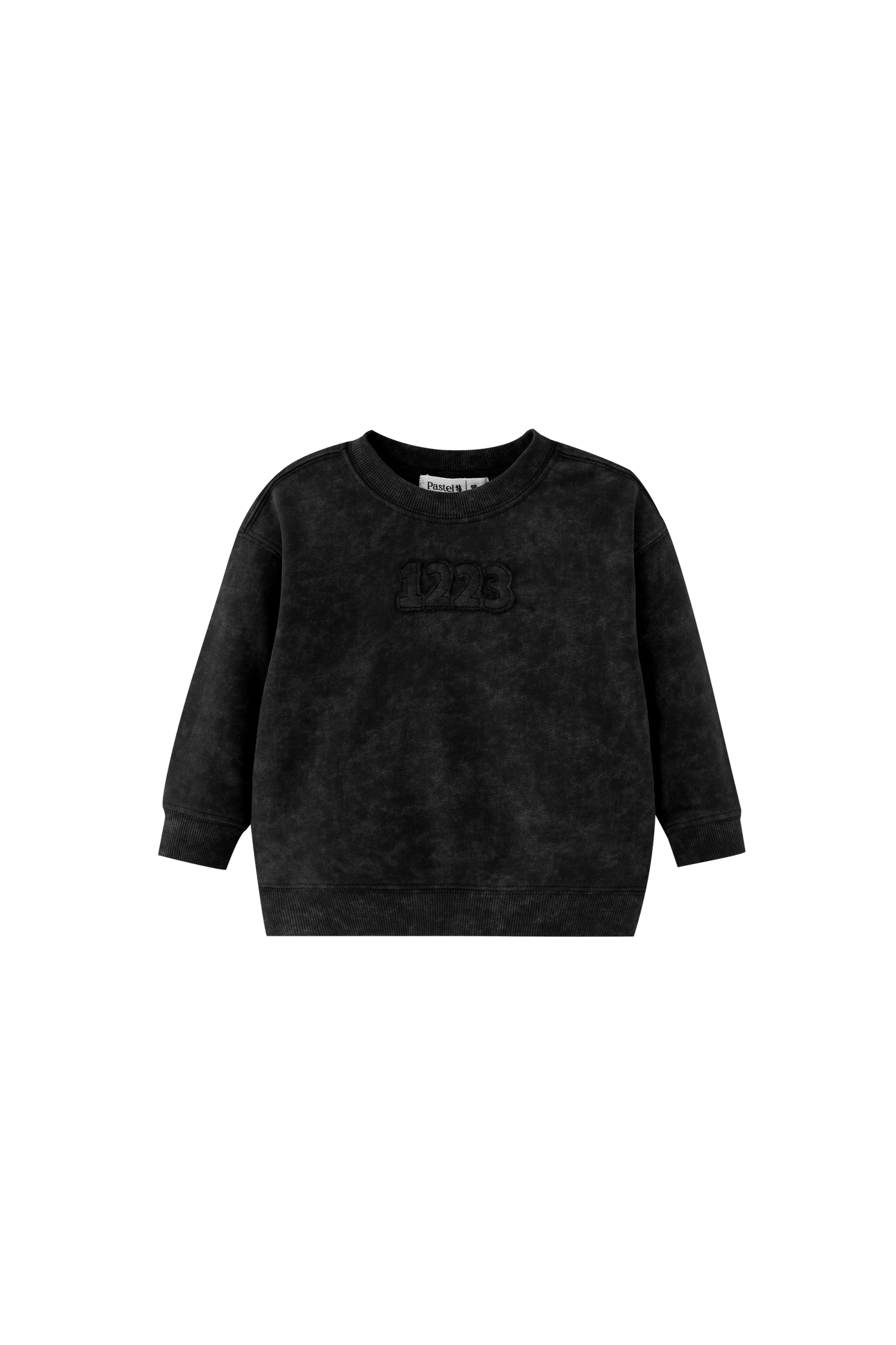 1223 Tie Dye Sweatshirt - BLACK