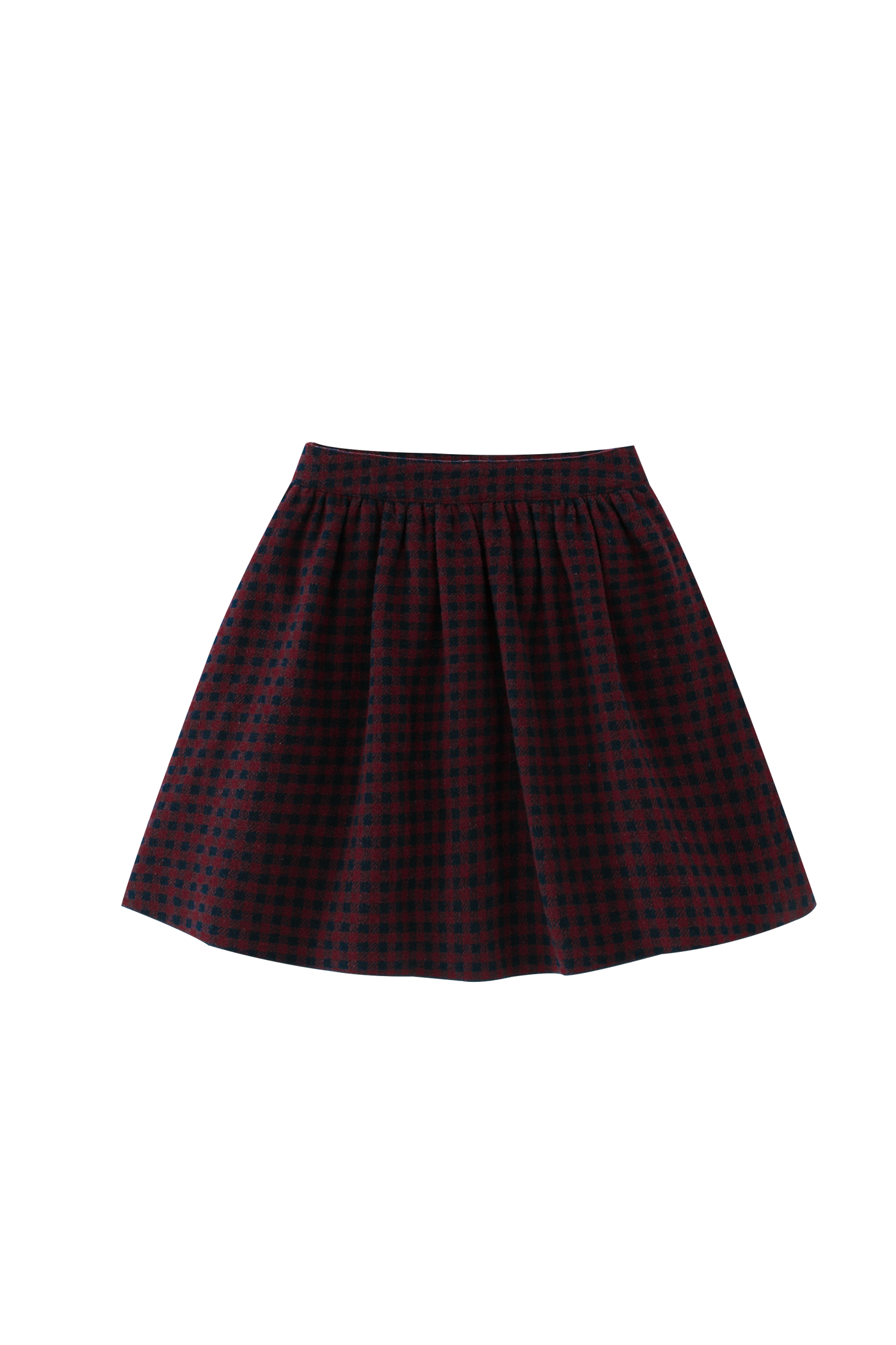 Checkered Circle Skirt