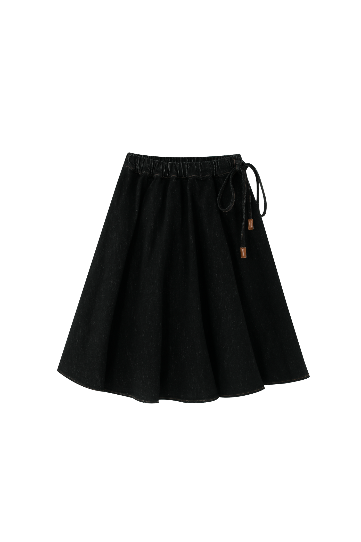Circle Skirt With Tie