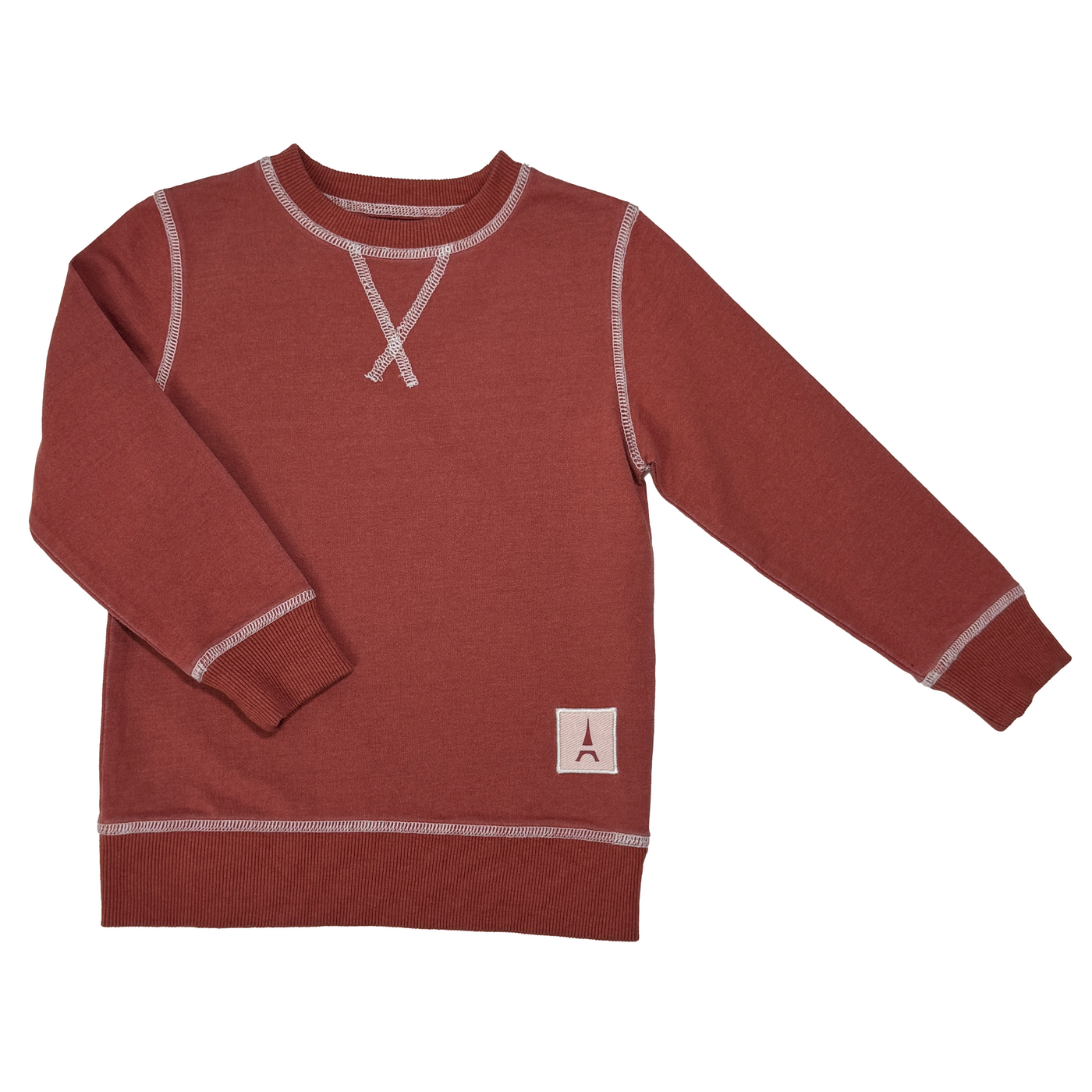 Patch Sweatshirt - RUST