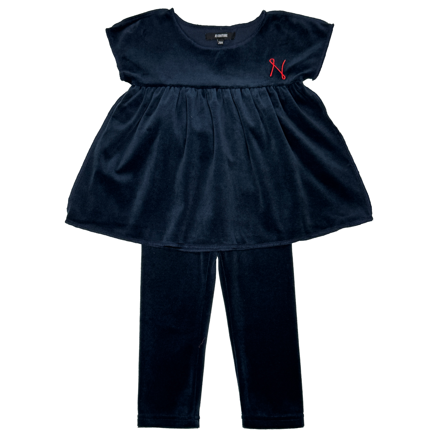 Rib Trim 2 Pc Set - GIRLS