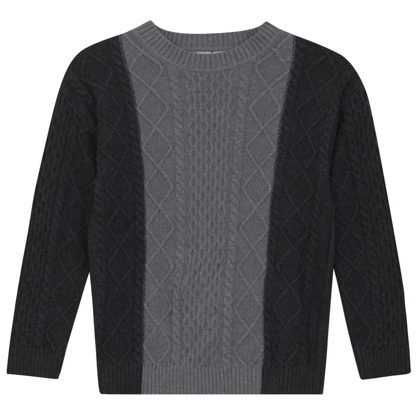 Cable Blocked Sweater