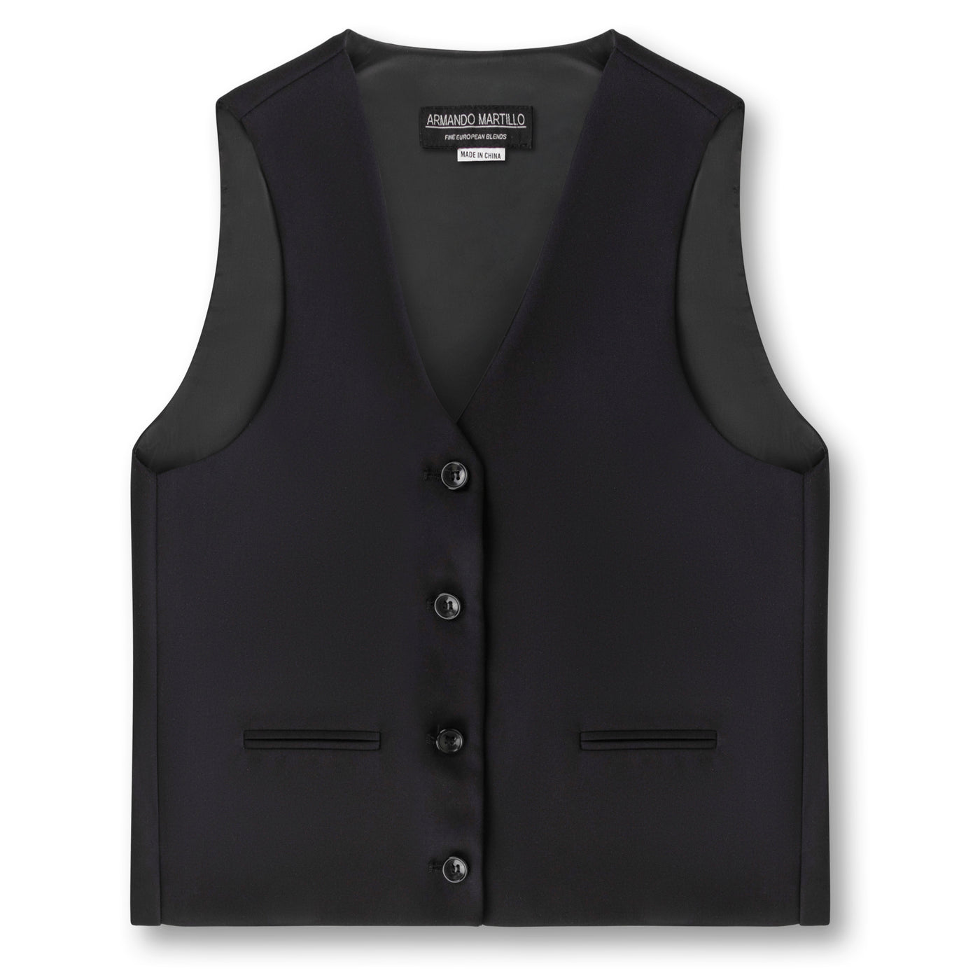 Slim Fit Vest - Navy