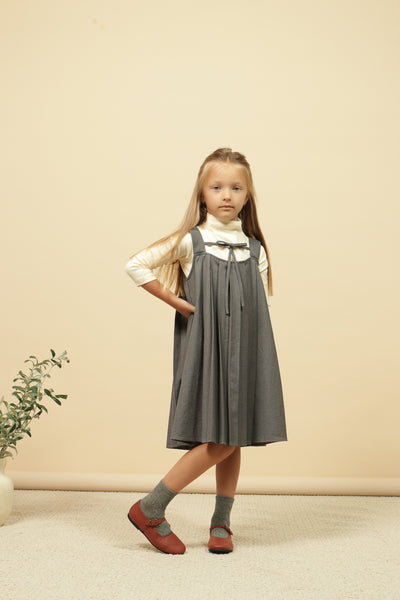 Pleated Swing Dress