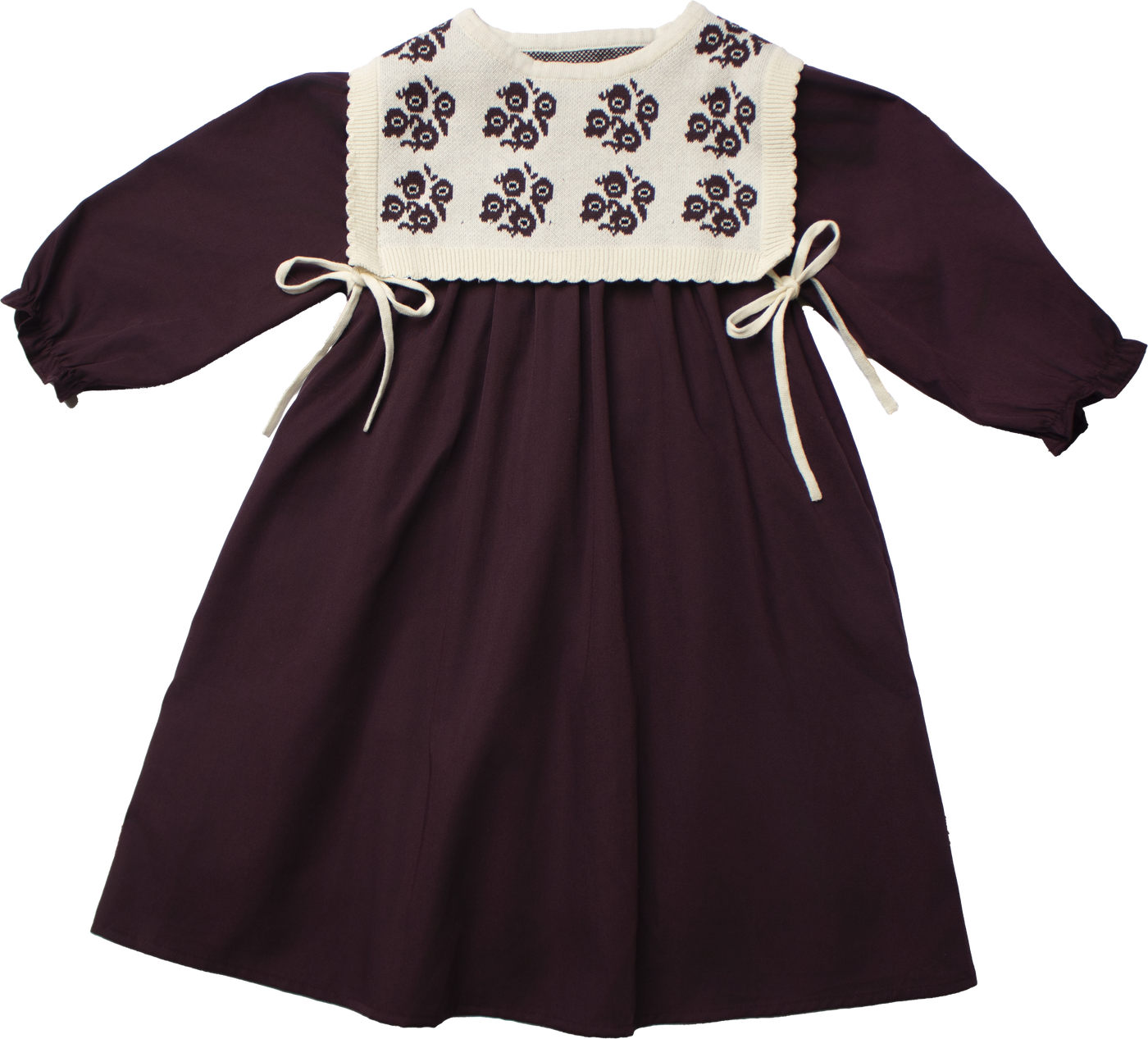 Knit Bib Dress