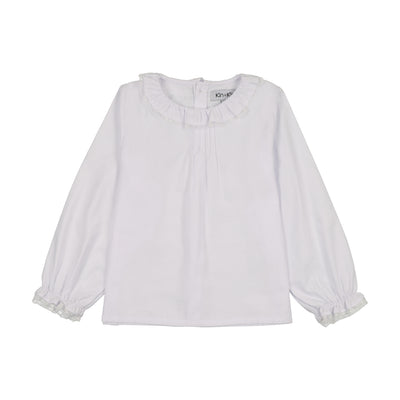Ruffled Collar Shirt