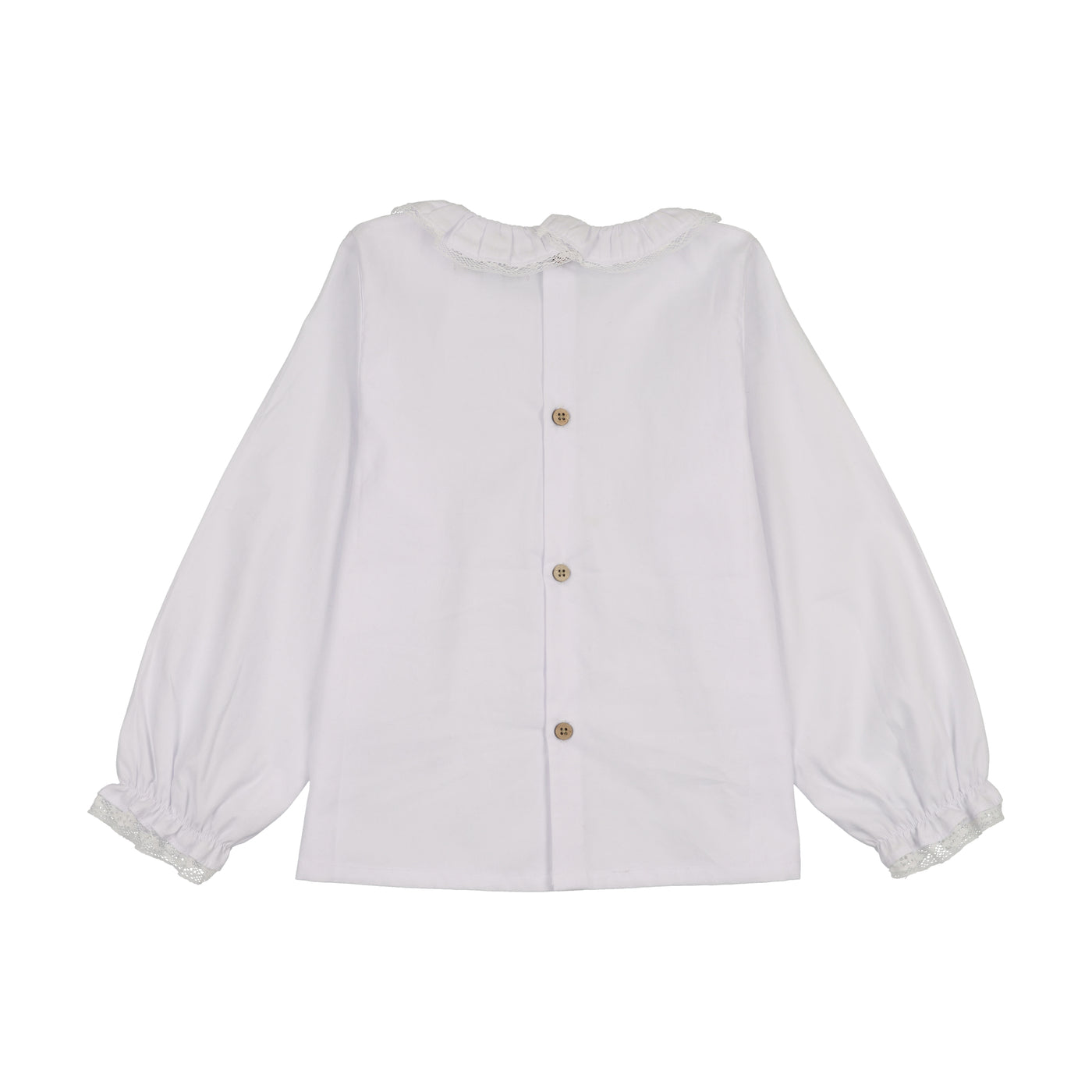Ruffled Collar Shirt