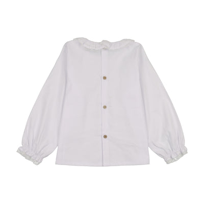 Ruffled Collar Shirt
