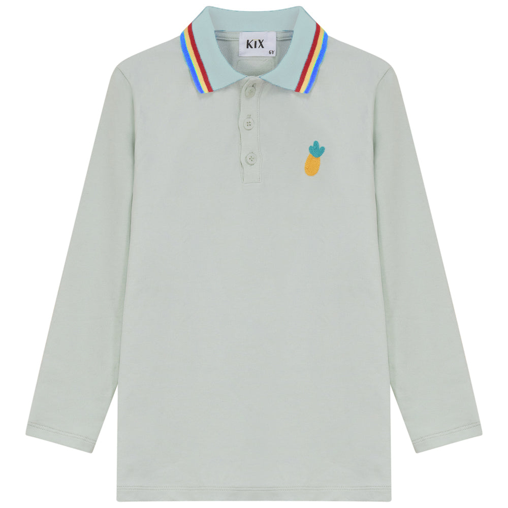 Embroidered Pineapples Polo