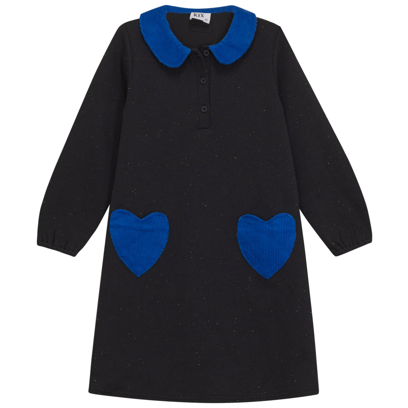 Corduroy Collar Dress