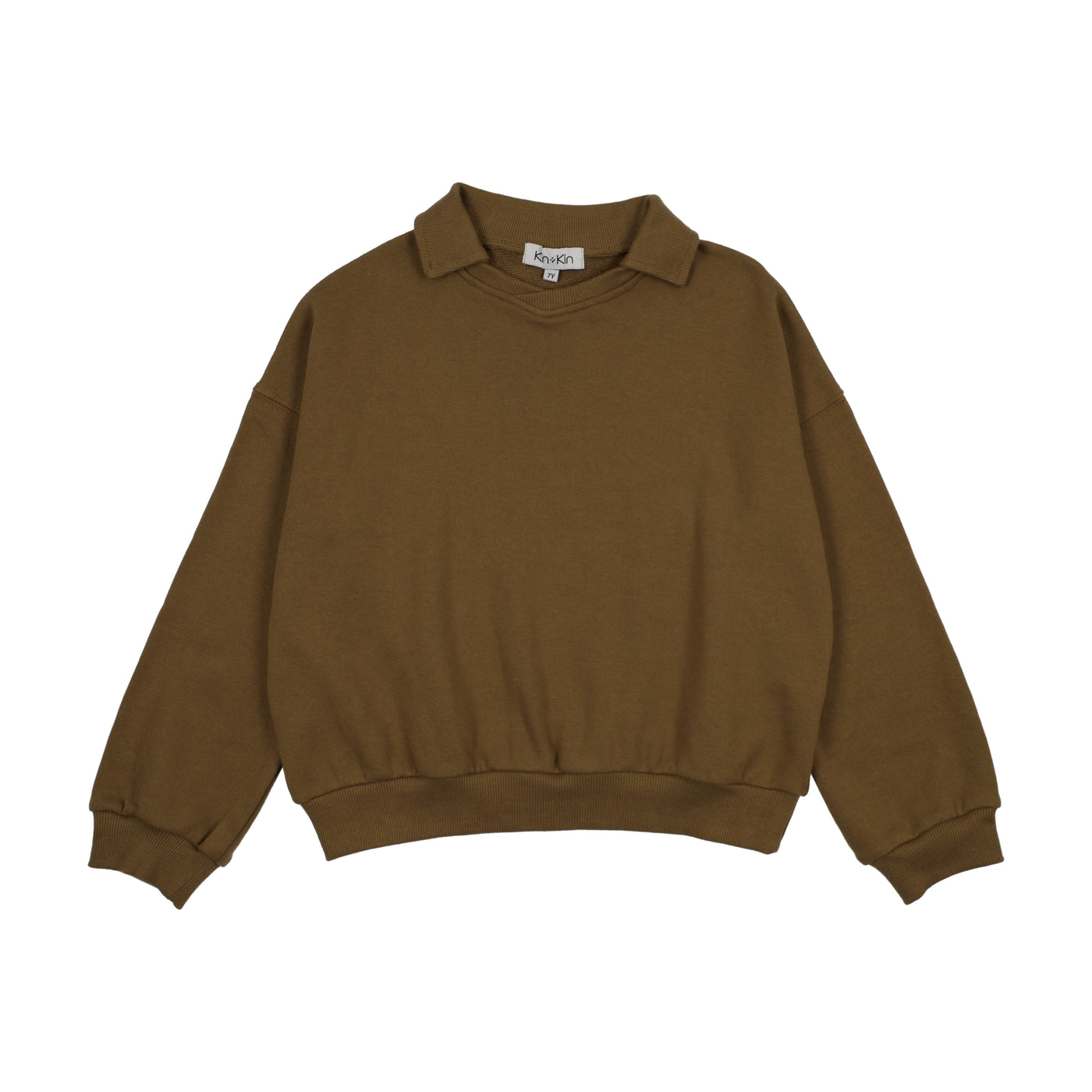 V-neck Polo Sweatshirt - GIRLS