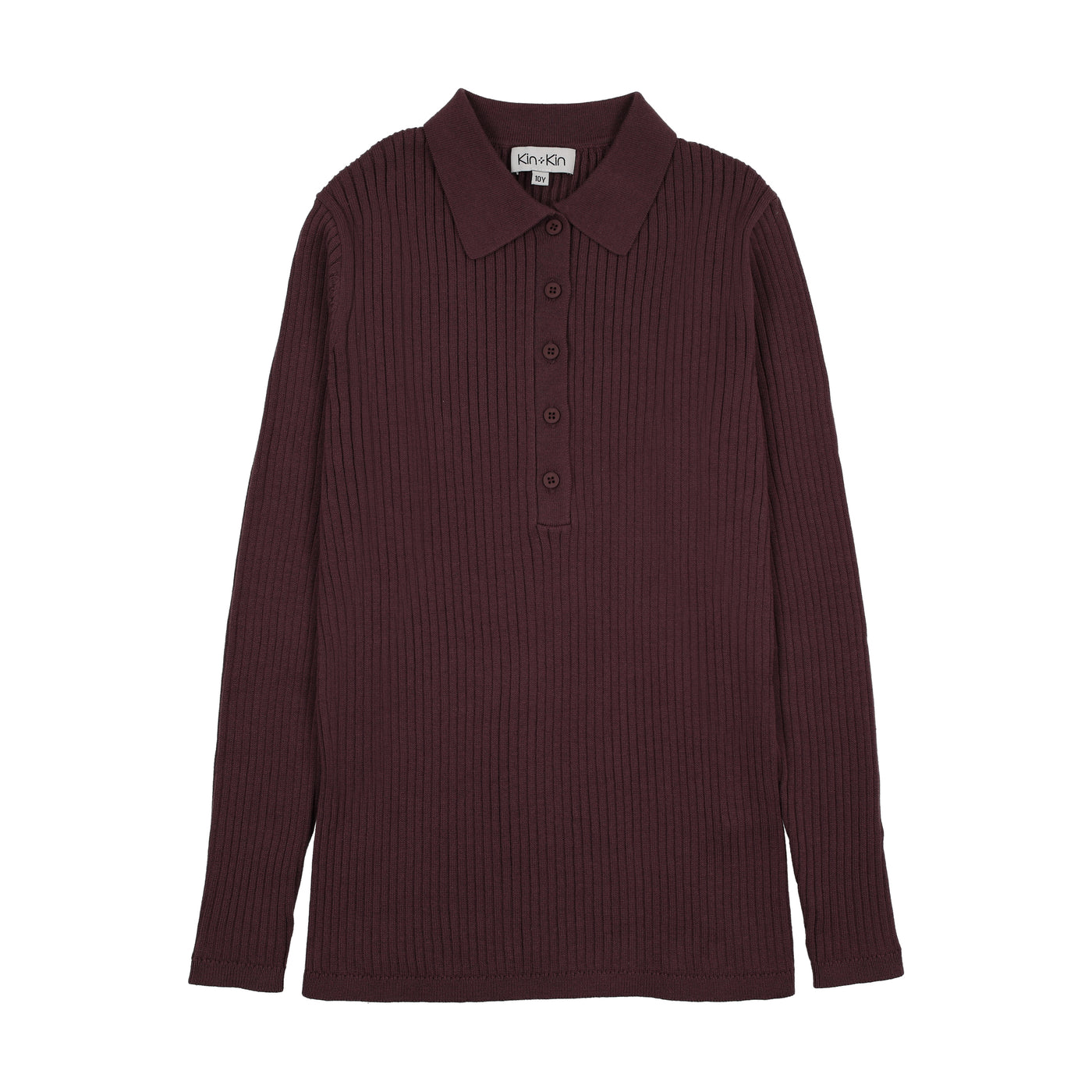 Ribbed Sweater Polo