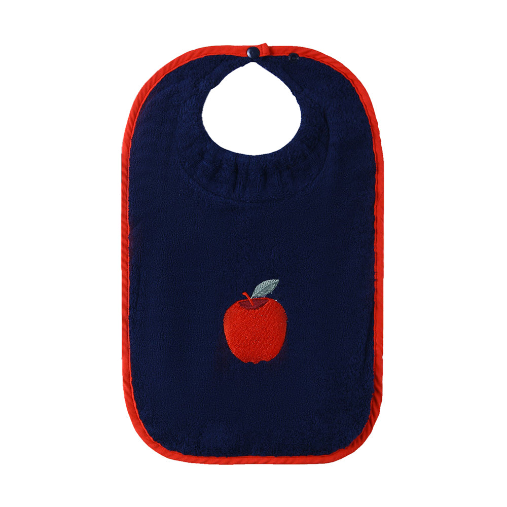 Terry Apple Bib With Snap