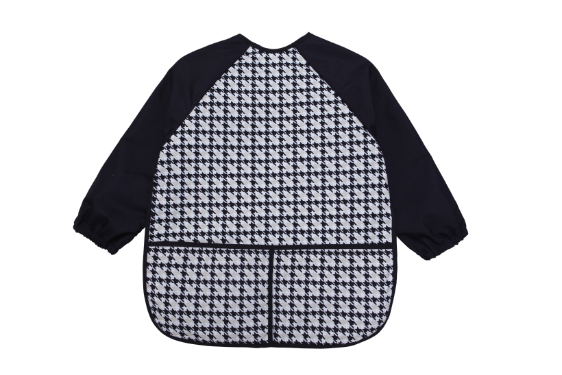 Smock Bib Houndstooth