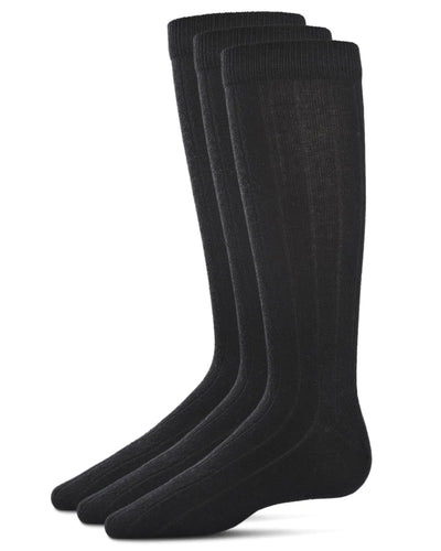 Bamboo Ribbed Socks 3 Pk