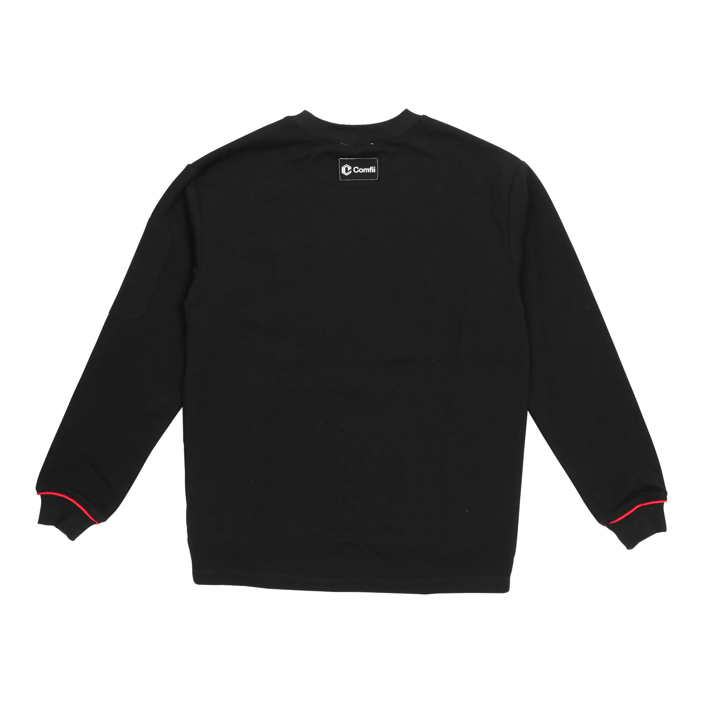 Crew Top W/ Red Trim
