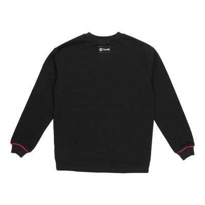 Crew Top W/ Red Trim