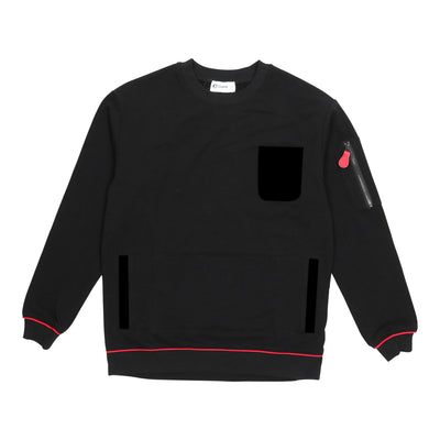 Crew Top W/ Red Trim