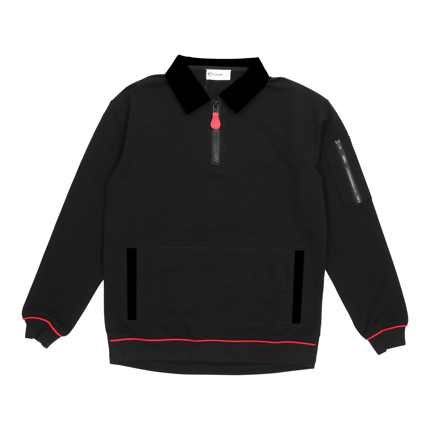 Polo W/ Red Trim