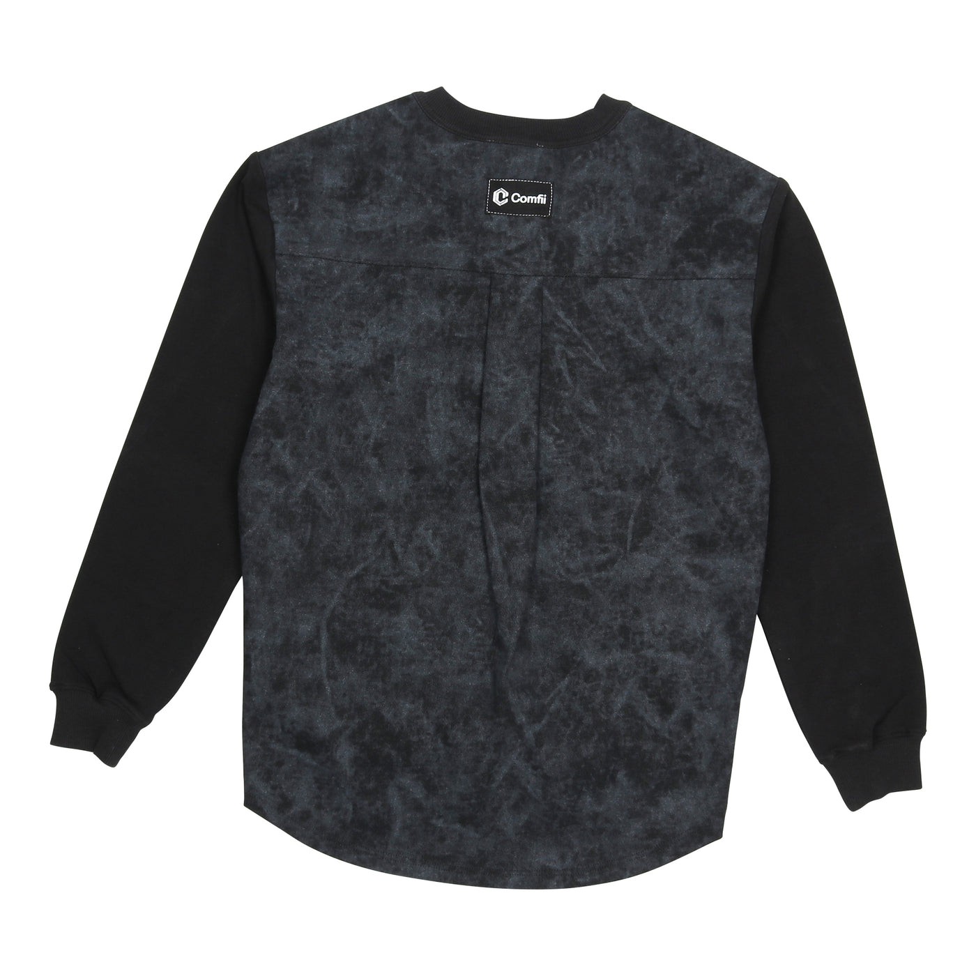Crew Top W/ Kangaroo Pocket