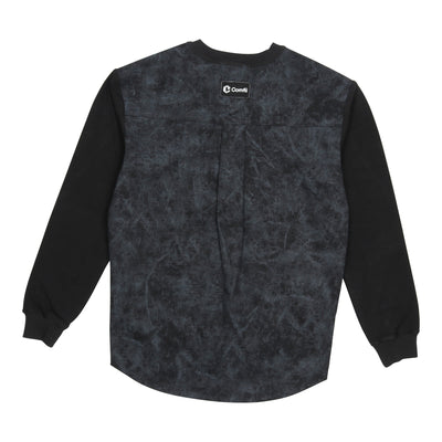 Crew Top W/ Kangaroo Pocket