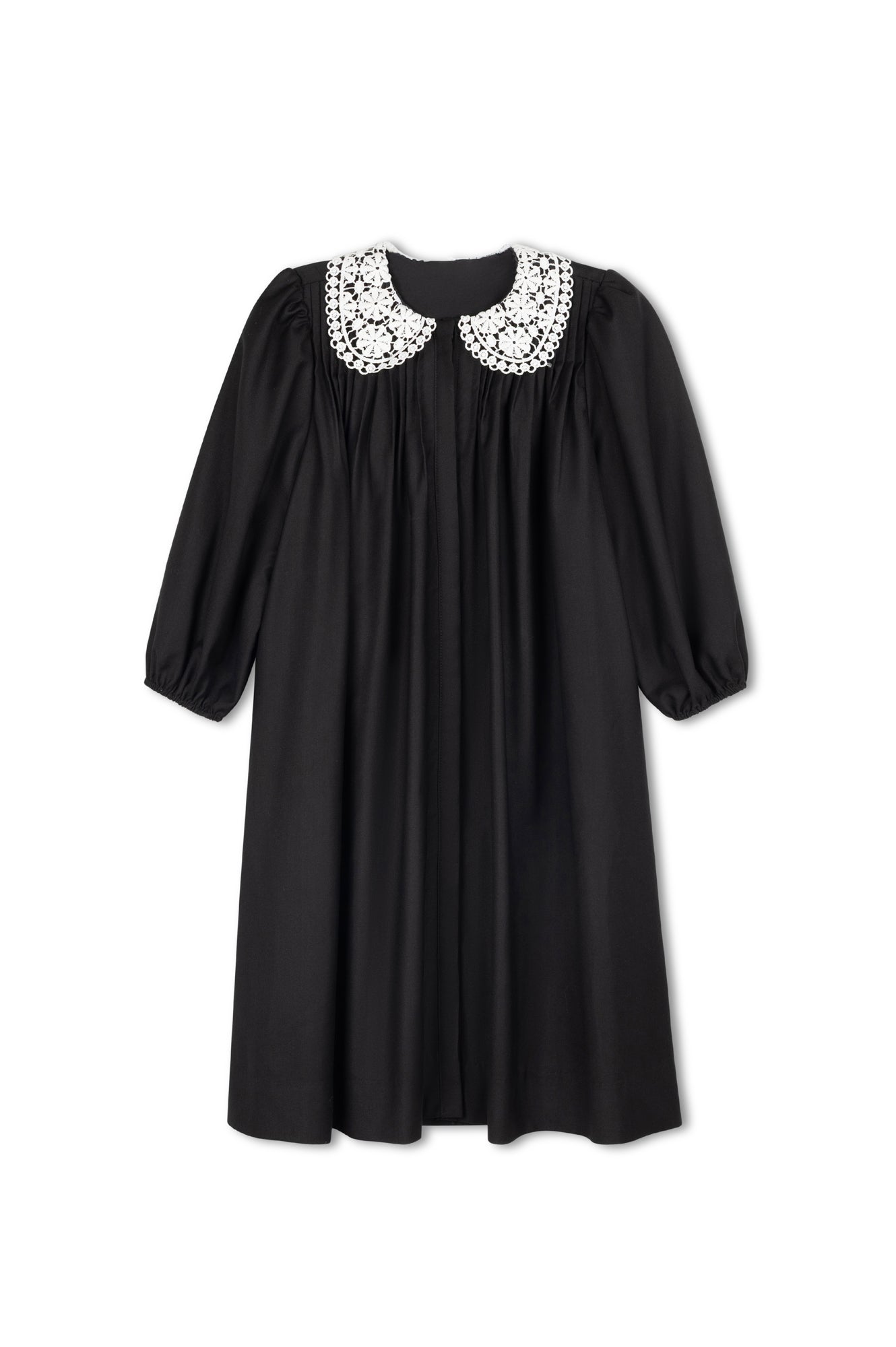 Dress w/ Lace Collar