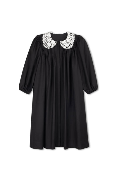 Dress w/ Lace Collar
