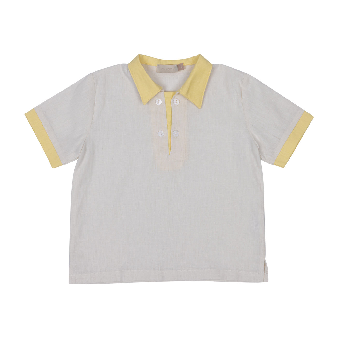 Linen S/S Contrast Shirt