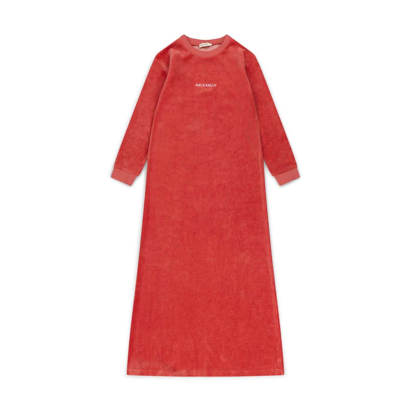 Velour Embroidered Nightgown