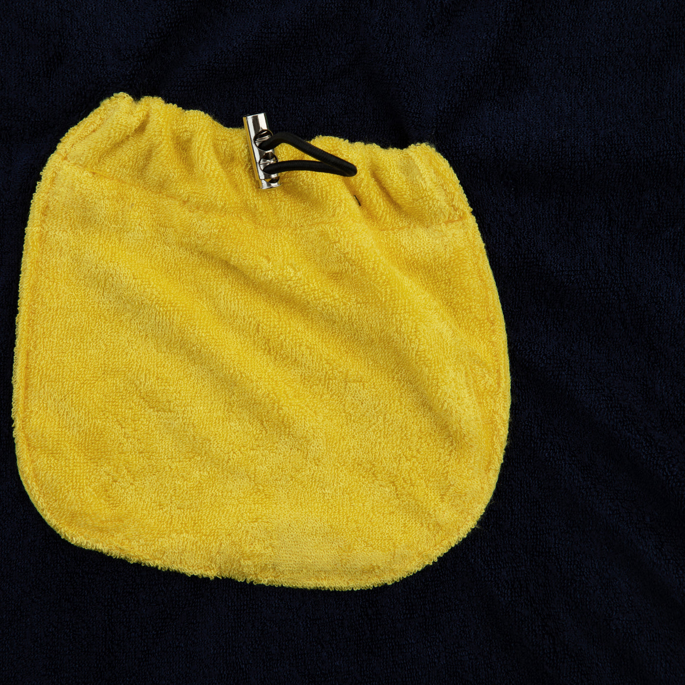 Neon Terry Poncho Bathrobe