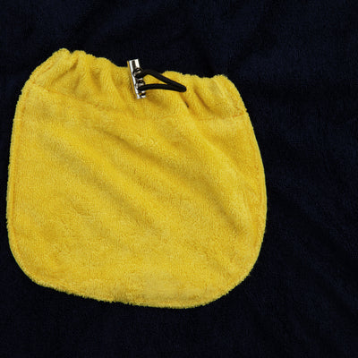 Neon Terry Poncho Bathrobe
