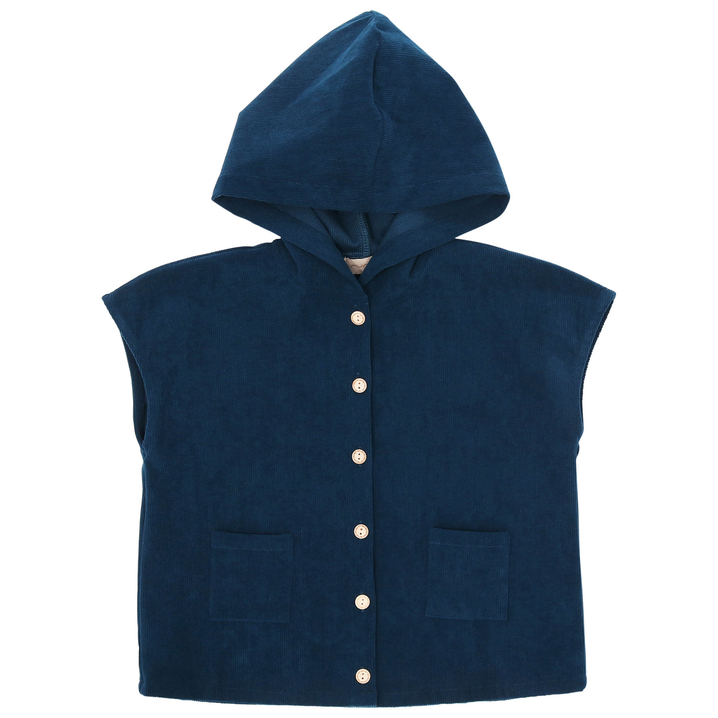 Corduroy Hooded Vest
