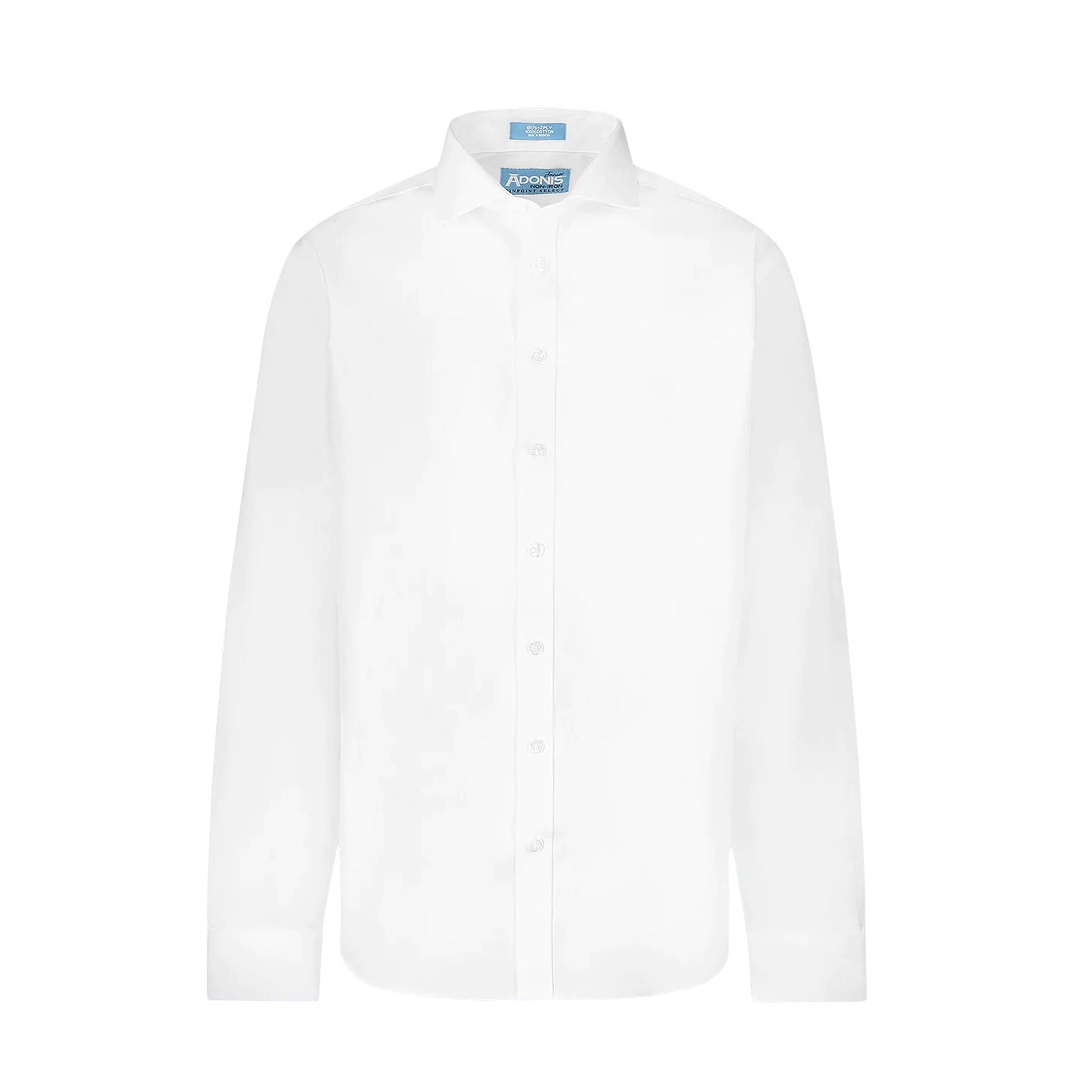 Boys 100% Cotton Non Iron Reg Shirt