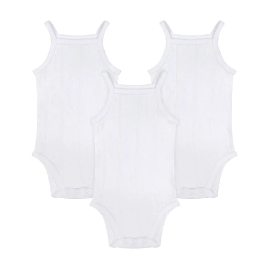 Modal Thin Strap Onesies - Boys