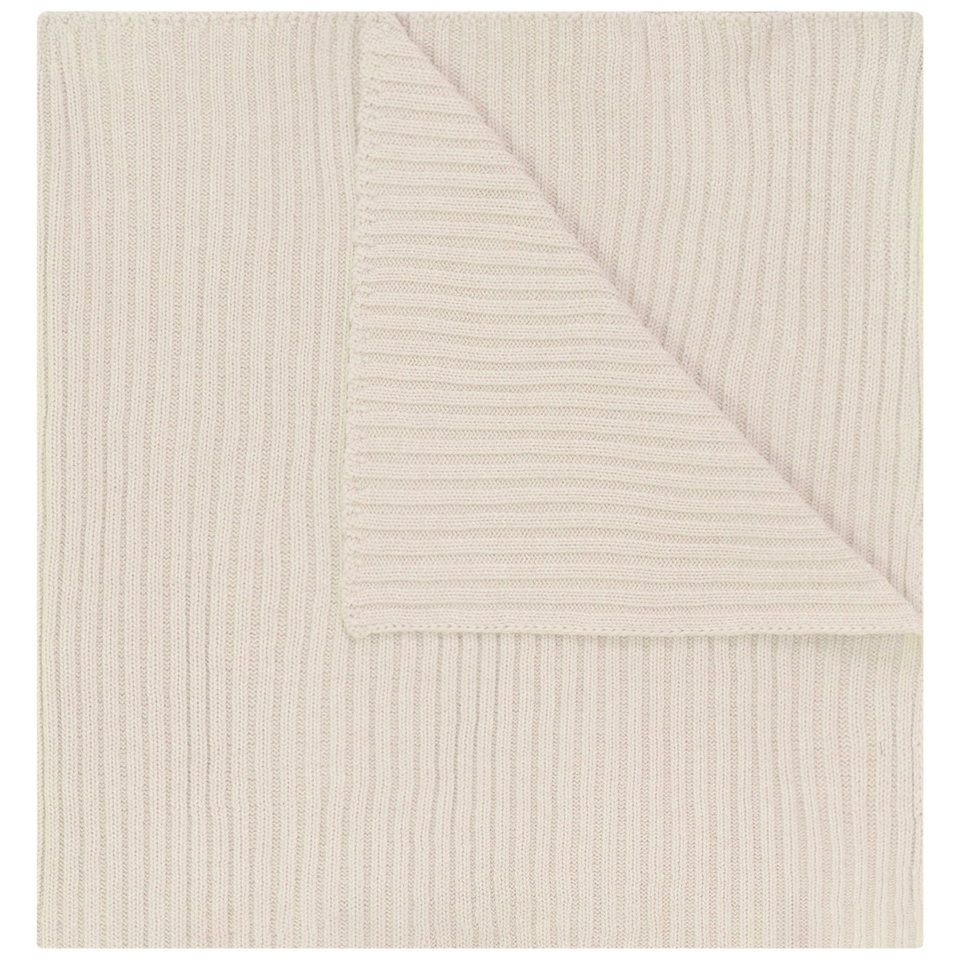 Cable Detail Knit Blanket