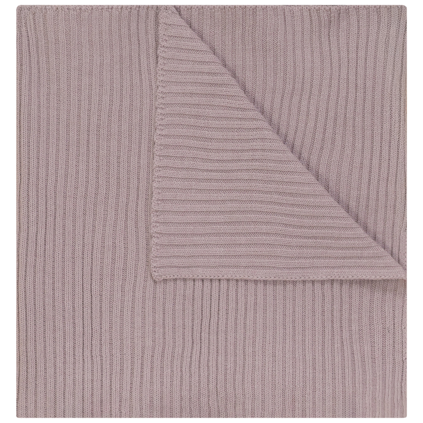Cable Detail Knit Blanket