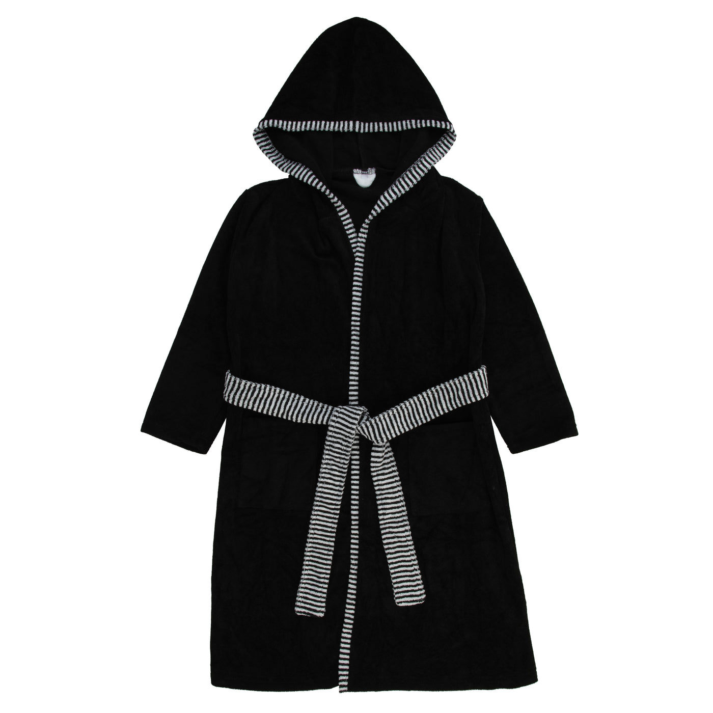Pinstripe Terry Bathrobe- Boys