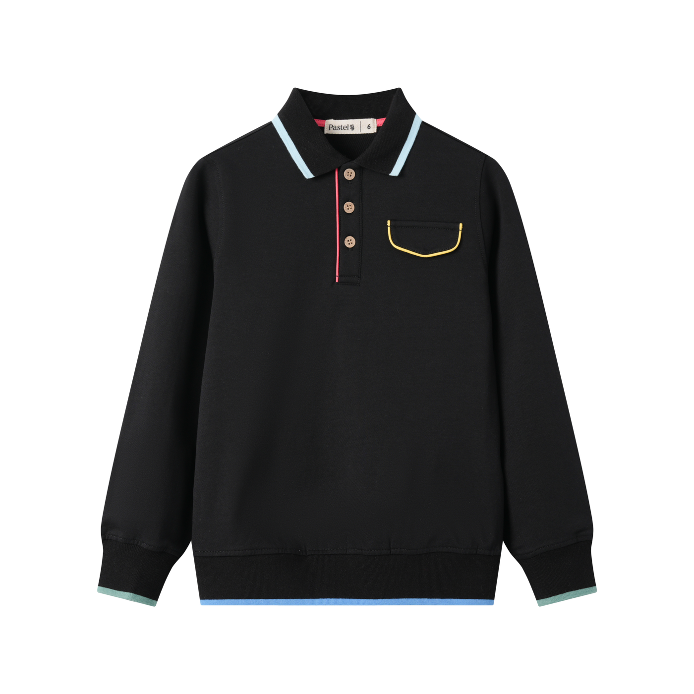 Polo With Colored Trims