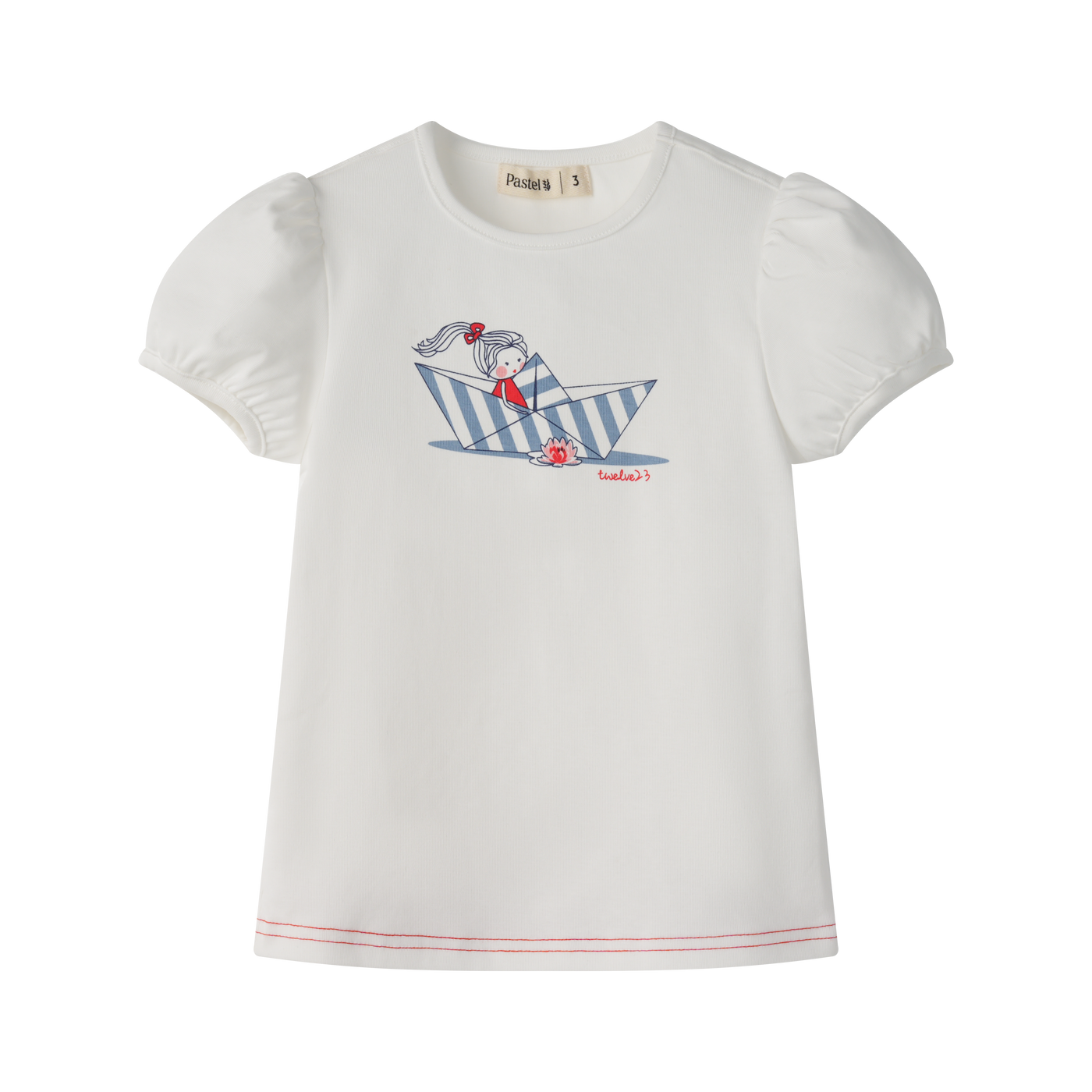 Little Girl S/S Sailing Tee