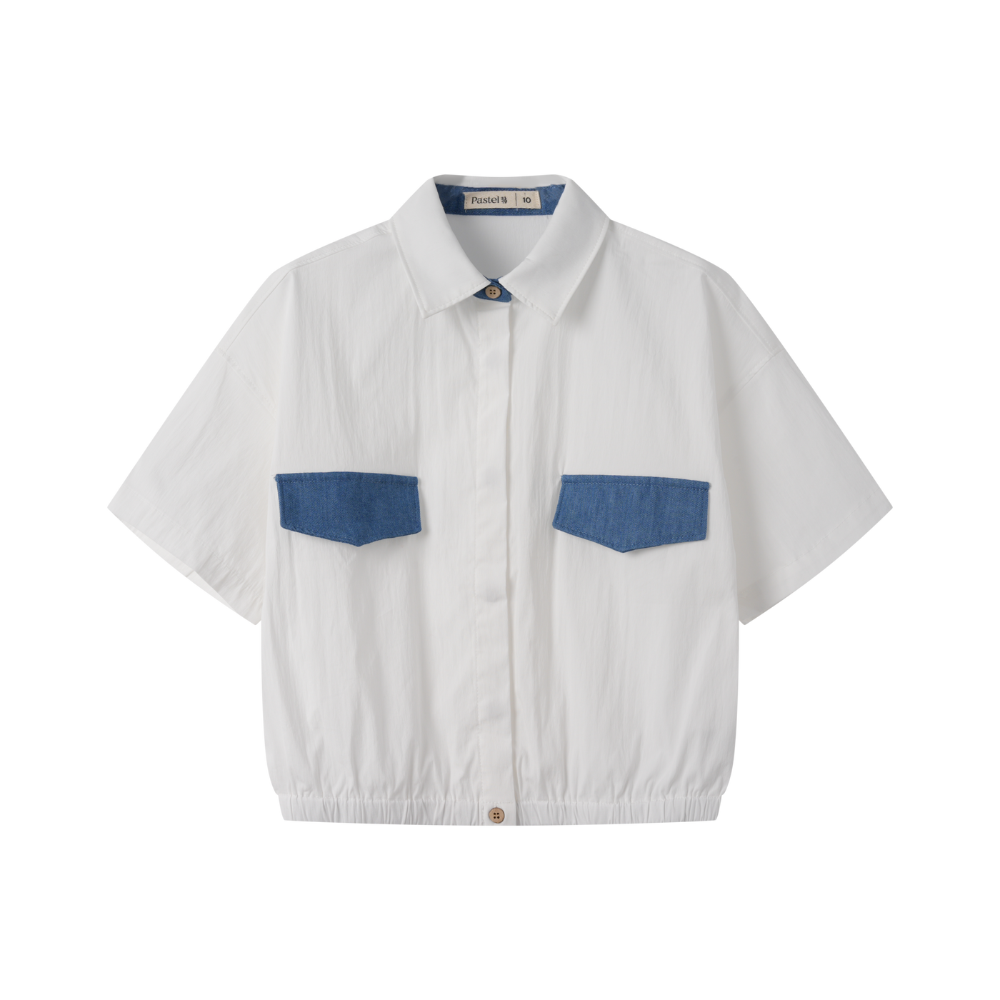 Botton Down Shirt W/ Side Bows