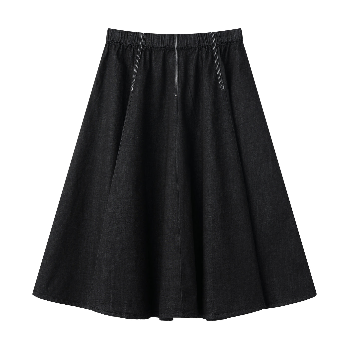 Circle Skirt With Rubber Waist