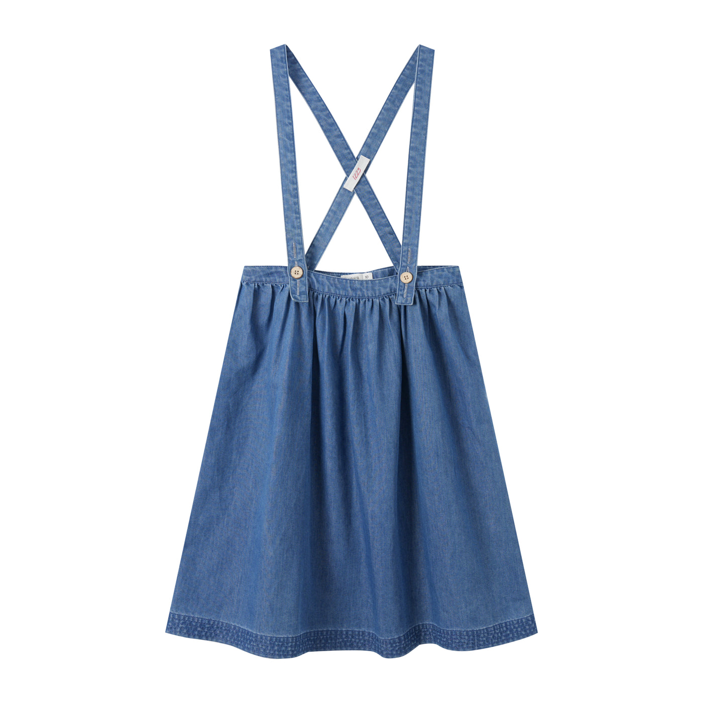 Circle Skirt W/ Buckle Suspenders